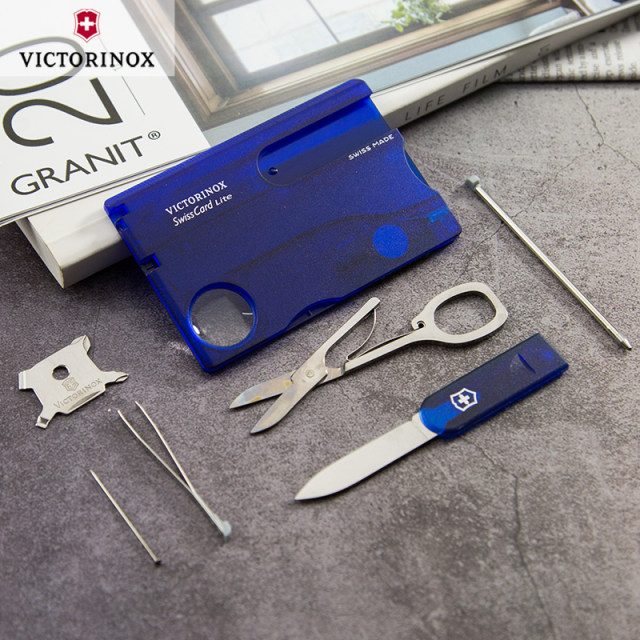 Victorinox Victorinox Swiss Army Knife Card Fashion Portable Swiss Card Knife 0.7322.T2 ຂອງແທ້ຕົ້ນສະບັບ