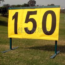 Combined number plate golf distance card golf digital sign pile digital number plate practice course equipment