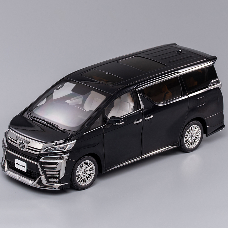 Qihui 1:18 Vellfire Mpv Commercial Car Nanny Car Model Car Model Collection
