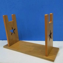 Soft bullet toy gun rack solid wood gun rack M4 lower supply gun AK weapon display display rack gun butt