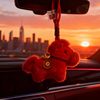 [Get Rich Soon]Year of the Horse Car Hanging Ornament 2026 New Year Decoration Lucky Charm Festive New Year Greetings