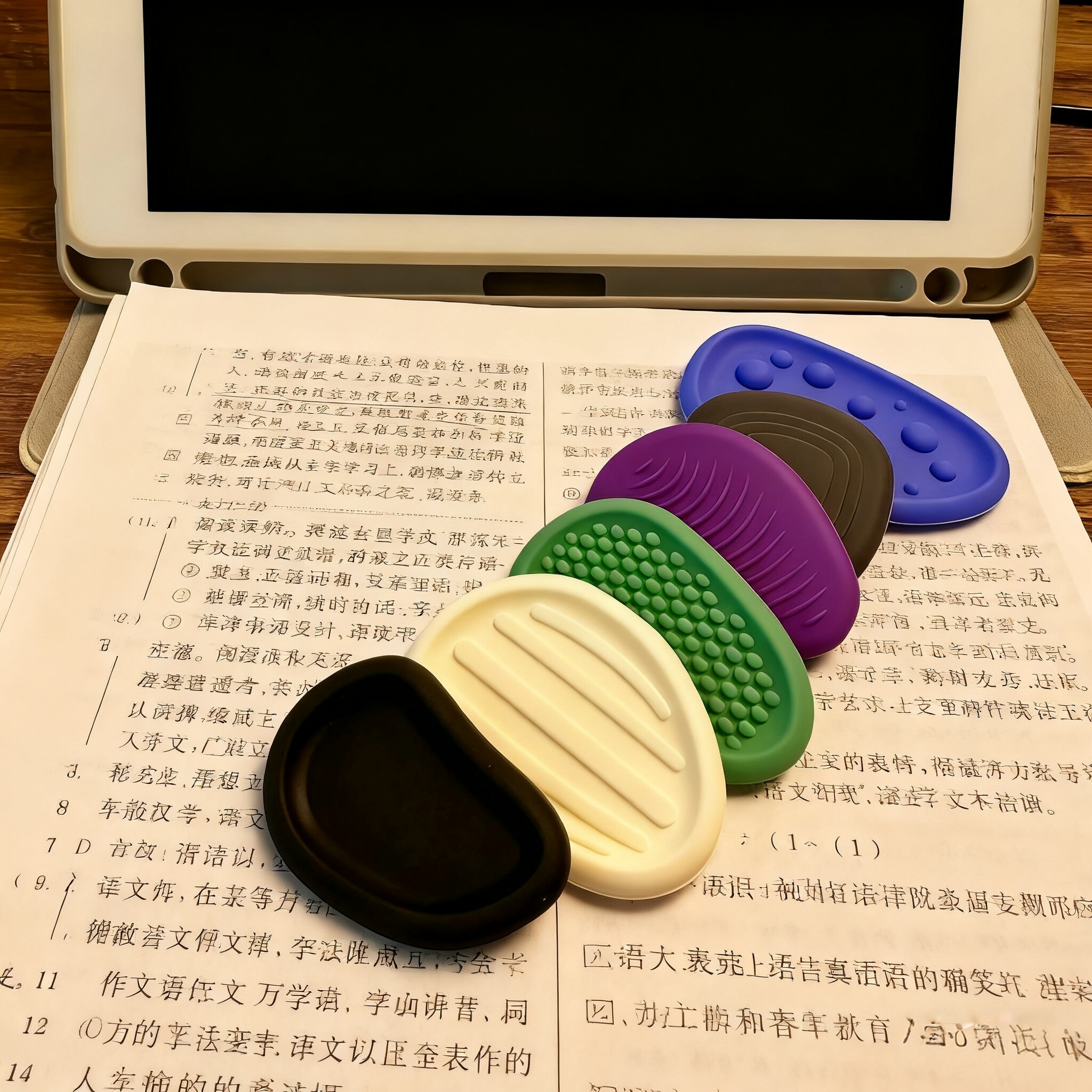 【人类猫抓板】感官石adhd解压专注玩具缓解焦虑食品级硅胶捏捏乐