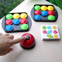 Color Huarong Road Sliding Puzzle Childrens puzzle space thinking logic training reasoning toy Creative Board Game 3