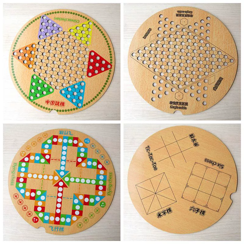Hộp quà tặng đa chức năng trò chơi checkers bay arena cờ vua trẻ em của máy tính để bàn cờ vua sinh viên gia đình giải trí đồ chơi đồ chơi gỗ cho bé