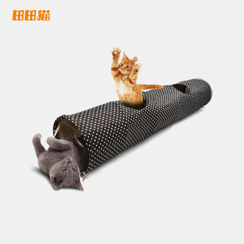Tatada Cat Drilling Cat Tunnel Dragon Cat Toy Has Drawn Cat Tent Channel