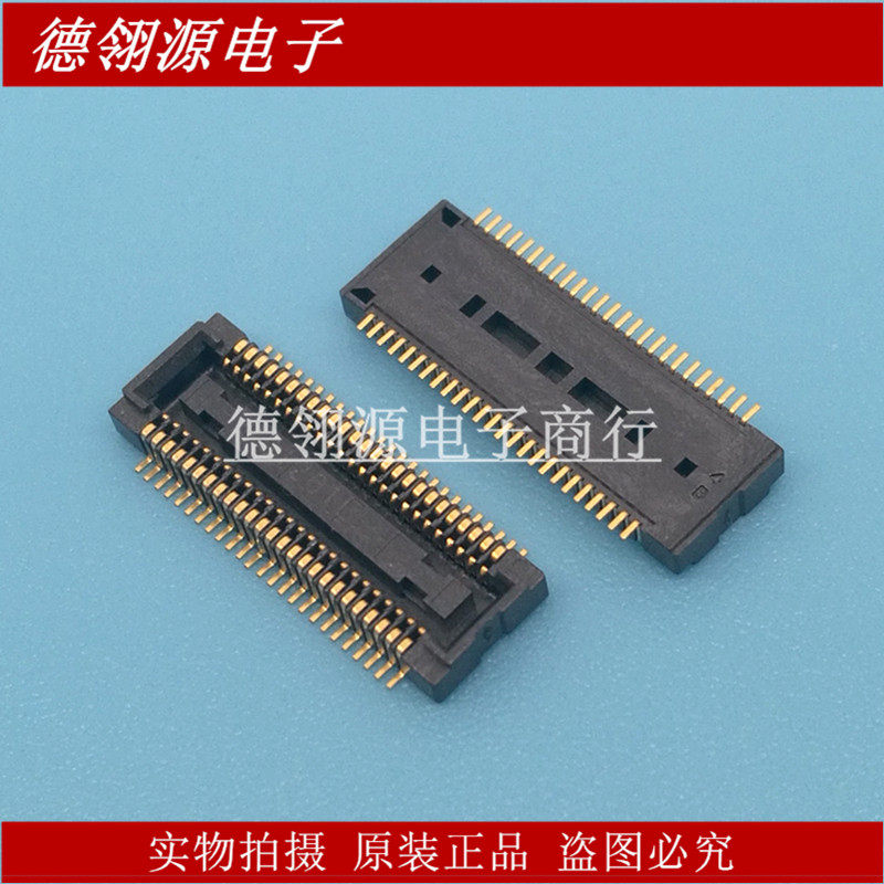 AXK750147G 0.4mm间距50pin母座 板对板连接器 全新原装现货