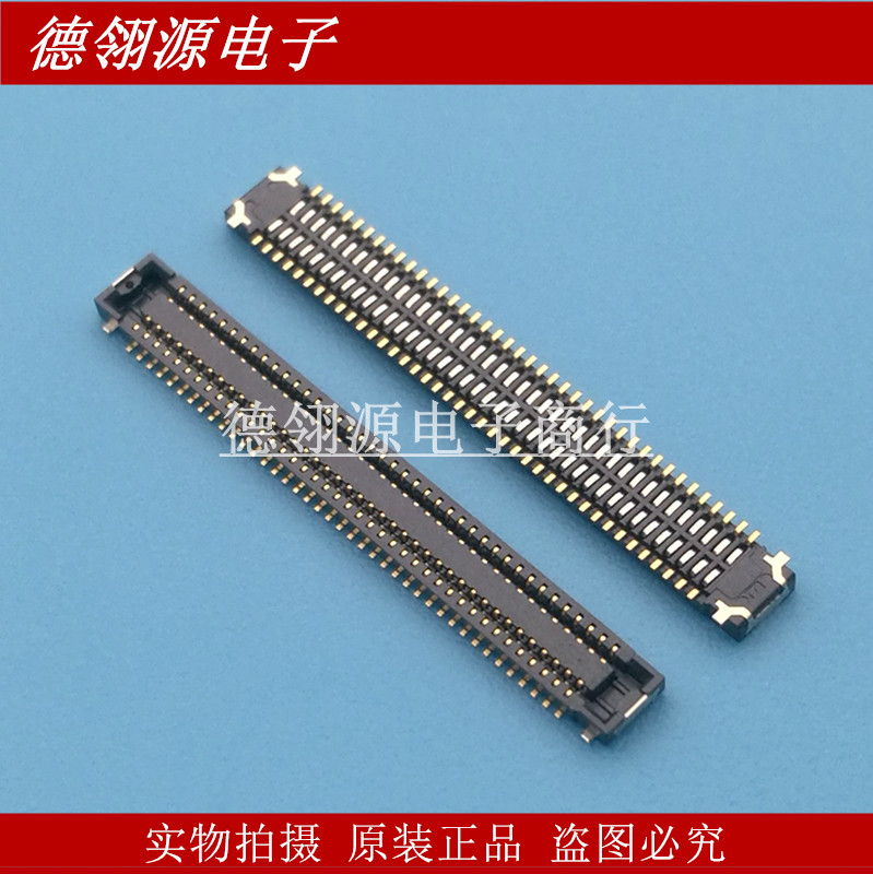 AXE580124 AXE580127 0.4mm间距80pin母座 全新原装连接器