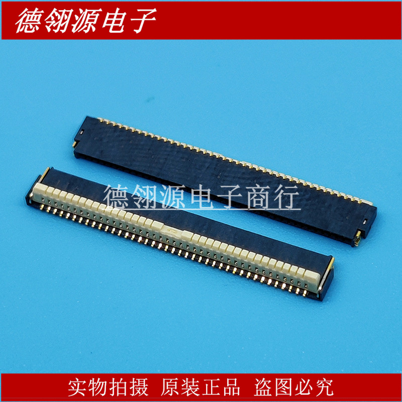 AYF534035 0.5mm间距40pin翻盖后锁上下接触 全新原装连接器