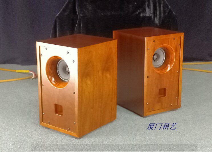 Xiamen box art produced 3-4 inch elegant full-frequency poison Speaker speaker built-in front horn antique Zhiping box