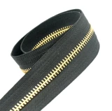 Медная металлическая сумка с молнией, замок