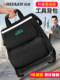 Green Forest Double-Shoulder Tool Bag, Thickened, Multi-Functional, Large Canvas, Strong and Durable, Special Backpack for Elevator Repair and Electricians
