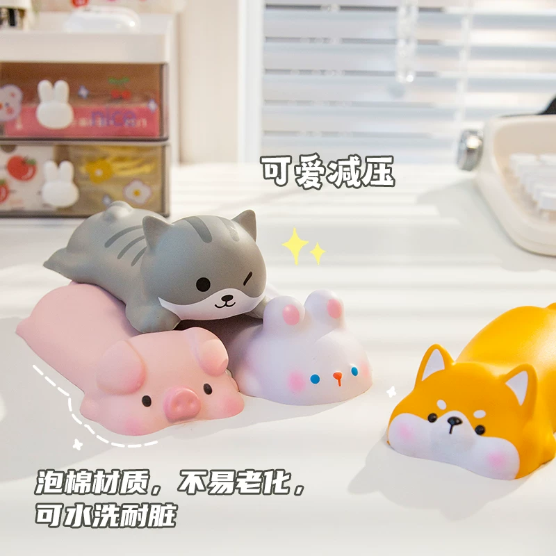 Релаксационная память- foam подушка для мыши запястья милый офисный настольный коврик для мыши подушечка для запястья