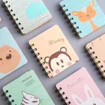 Three Years Class 2 Small Portable Notepad Z Carry-on Korean Small Diary Coil Book Notebook Stationery Books