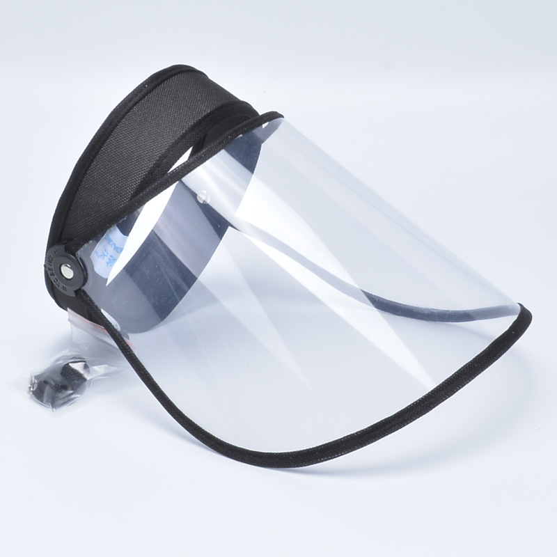 Protective mask anti-fly foam transparent full face screen outdoor mask riding equipment female sun protection UV