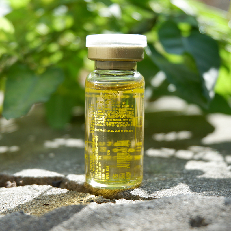 Đài Loan otaku làm đẹp tập trung cao collagen collagen 10ML tăng cường nếp nhăn lão hóa nuôi dưỡng - Huyết thanh mặt serum rau má 1004