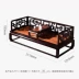 Nội thất khu vườn bí mật mới Giường La Hán bằng gỗ gụ Trung Quốc Hedgehog Gỗ đàn hương đỏ Mùa đông và mùa hè Làm mát và làm ấm Căn hộ nhỏ Kết hợp sofa - Giường