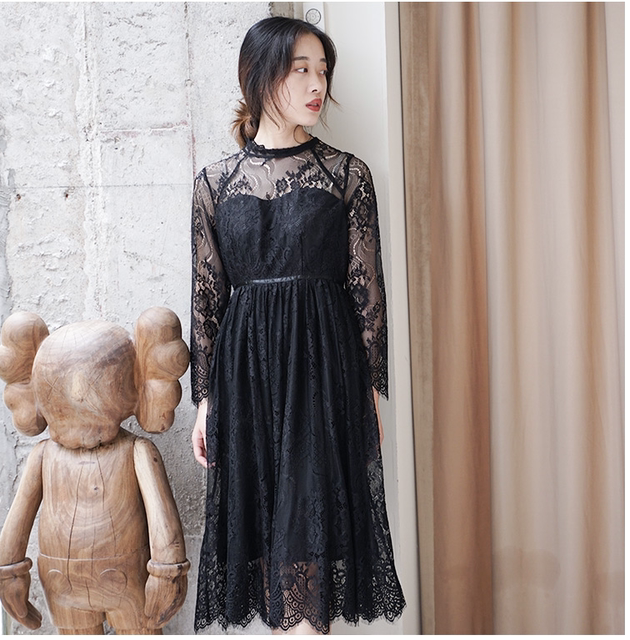 Pure original Japanese heavy industry lace lady