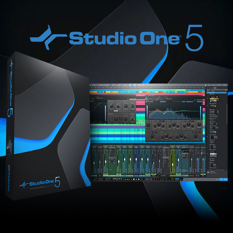 (Char Siu Net) PreSonus Studio One 5.4 Pro Genuine Recording Arrangement Audio Software