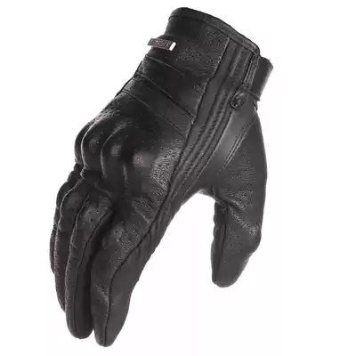 Motorcycle riding gloves Summer male knight off-road motorcycle leather gloves four seasons anti-fall breathable ventilation equipment