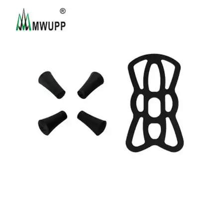 MWUPP five-horse mobile phone locomotive bracket X metal bracket panel rubber accessories screw rubber sleeve safety net cover
