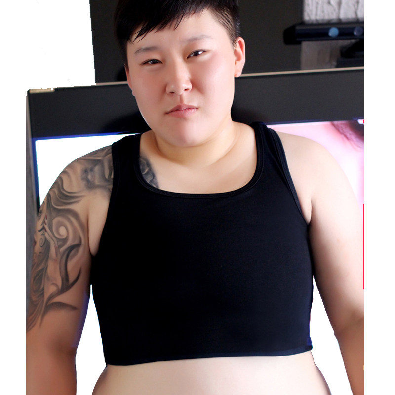 Brief les corset underwear Women's big chest is small to strengthen the short corset bandage handsome t super flat large size corset