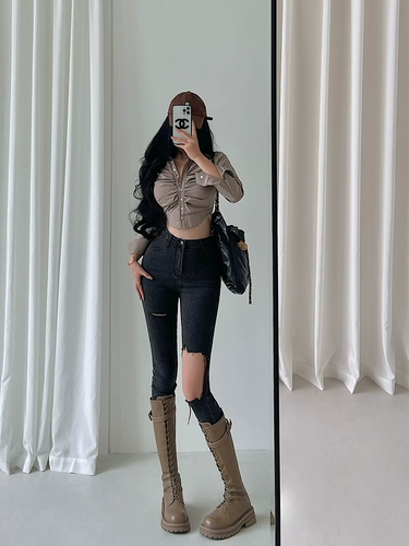 Сексуальное белье для коррекции формы бедер, карандаш, штаны, джинсы, высокая талия, в обтяжку, по фигуре