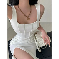 Белый, длинный