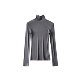 Базовый сексуальный эластичный лонгслив, приятная телу футболка, европейский стиль, в обтяжку, по фигуре