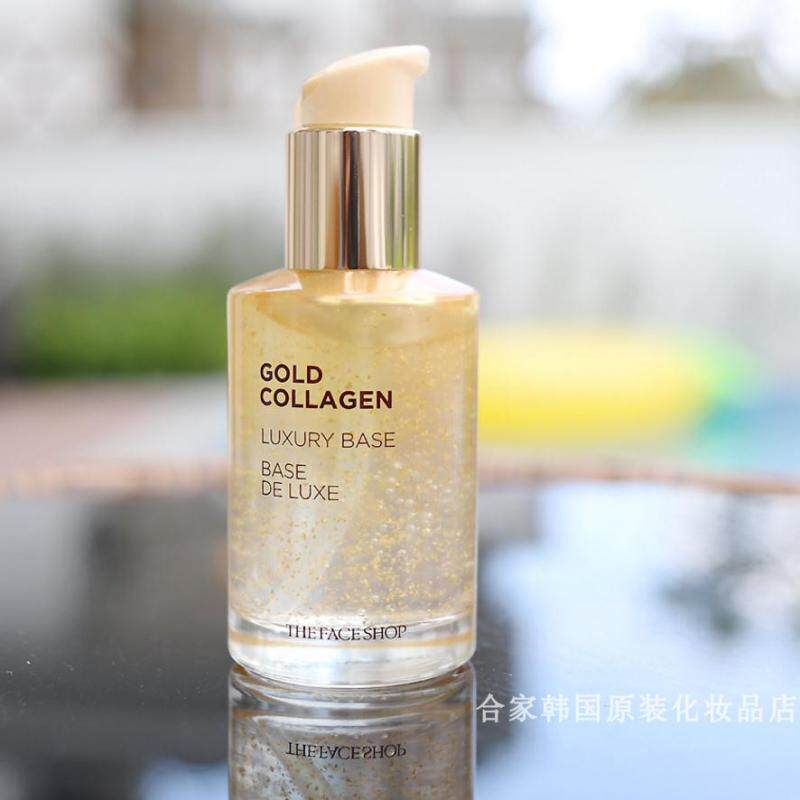 Korean original THE FACE SHOP Gold Collagen Essence Isolation Makeup Primer