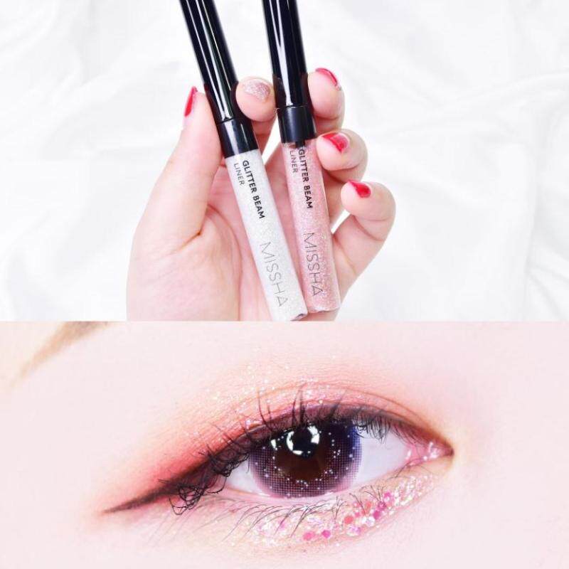 South Korea's original MISSHA riddle GlITTER BEAM LINER PEARLESCENT SUPER SHINY EYELINK