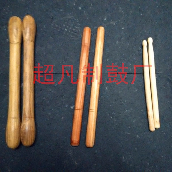 Factory direct sales solid wood drum stick waist drum stick prestige gong drum stick big drum stick