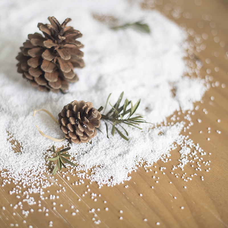 Christmas decoration snow particles Christmas snowflakes Christmas simulation snow decoration snow powder Shop set