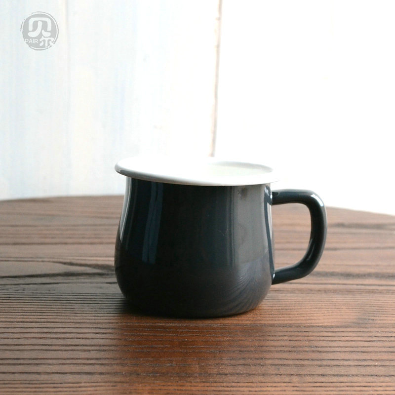 Bell Enamel, Foreign Trade British Gt Series Enamel Oil Pot, Coffee Pot, Teapot, Home Decoration Vase, Coffee Cup
