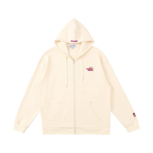 RPBBRAND ຕົວອັກສອນກາຕູນຄູ່ເສື້ອ jacket zipper cardigan hooded sweatshirt hoodie ດູໃບໄມ້ລົ່ນແລະລະດູຫນາວ tops