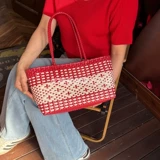 Пляжная корзина, сумка на одно плечо, сумка через плечо