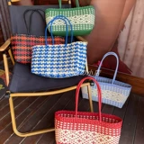 Пляжная корзина, сумка на одно плечо, сумка через плечо