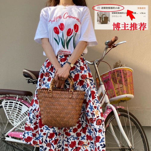 Вместительная и большая соломенная барсетка, портативная сумка, корзина