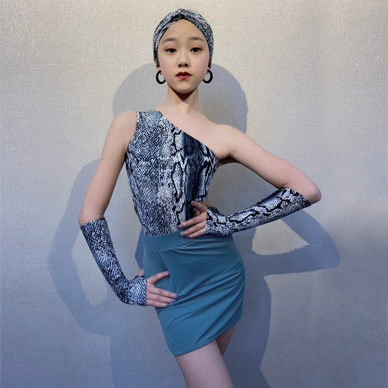 CONNY Connie 2021 new children Latin dance suit women's two style dance exercises Conserve net red out of service