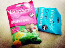 Buggs new pugs burgers grass pie blueberry flavors Ocress flavors