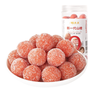 姚太太山楂球果脯糖零食202g
