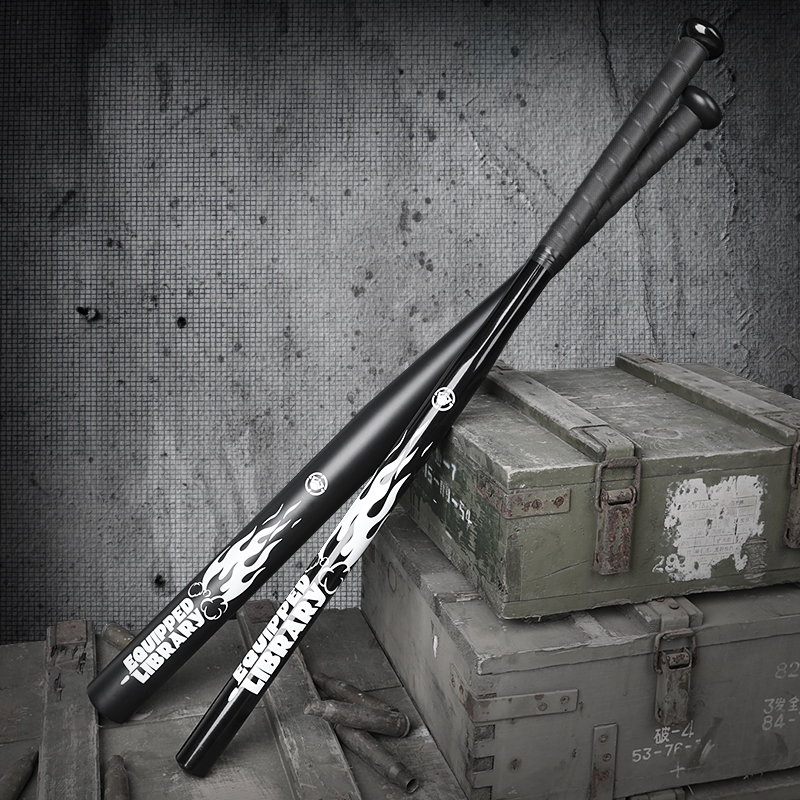 (WE equipped library) Baseball Bat alloy steel baseball baton stick-in-car fight legal anti-weapon iron stick