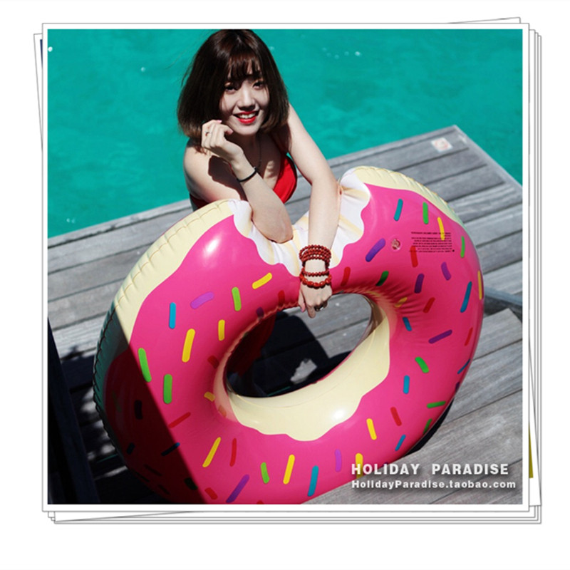 Adults thicken men and women inflatable life-saving ring net red armpit adult convenient beginner lovely sweet swimming circle