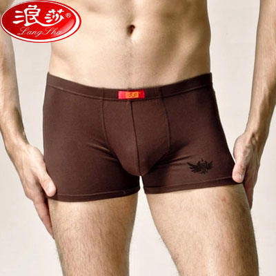 Langsha hai chiếc quần cotton cao eo của phụ nữ quần lót cạp cao