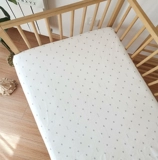 Хлопковая детская простыня для новорожденных, кроватка, хлопковое покрывало, детский трикотажный матрас, делается под заказ