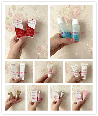 Clarins, эссенция в ампулах, бальзам для губ, блеск для губ, мазь, крем для глаз, крем для тела