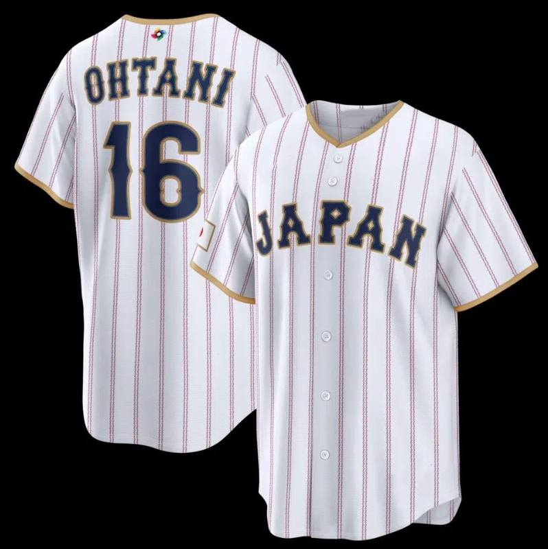 2026 Wbc Baseball Classic Japan Team No. 16 Ohtani Shohei Ohtani Jersey No. 18 Yamamoto 2026 Wbc Baseball Classic Japan Team No. 16 Ohtani Shohei Ohtani Jersey No. 18 Yamamoto