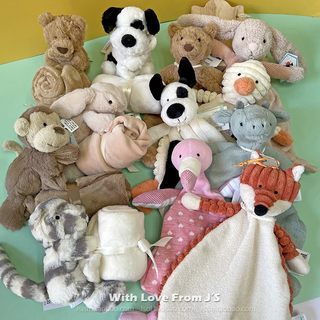 Jellycat baby soothing napkin soothing saliva napkin