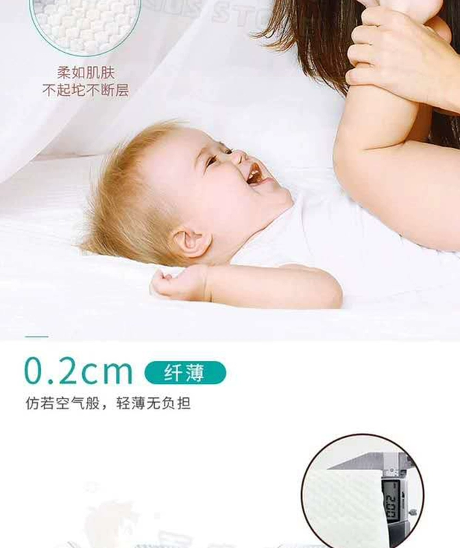 Lõi tã mềm Tân Cương quá mềm và siêu mỏng Tã quần kéo trẻ em NB / S / M / L / XL / XXL - Tã / quần Lala / tã giấy