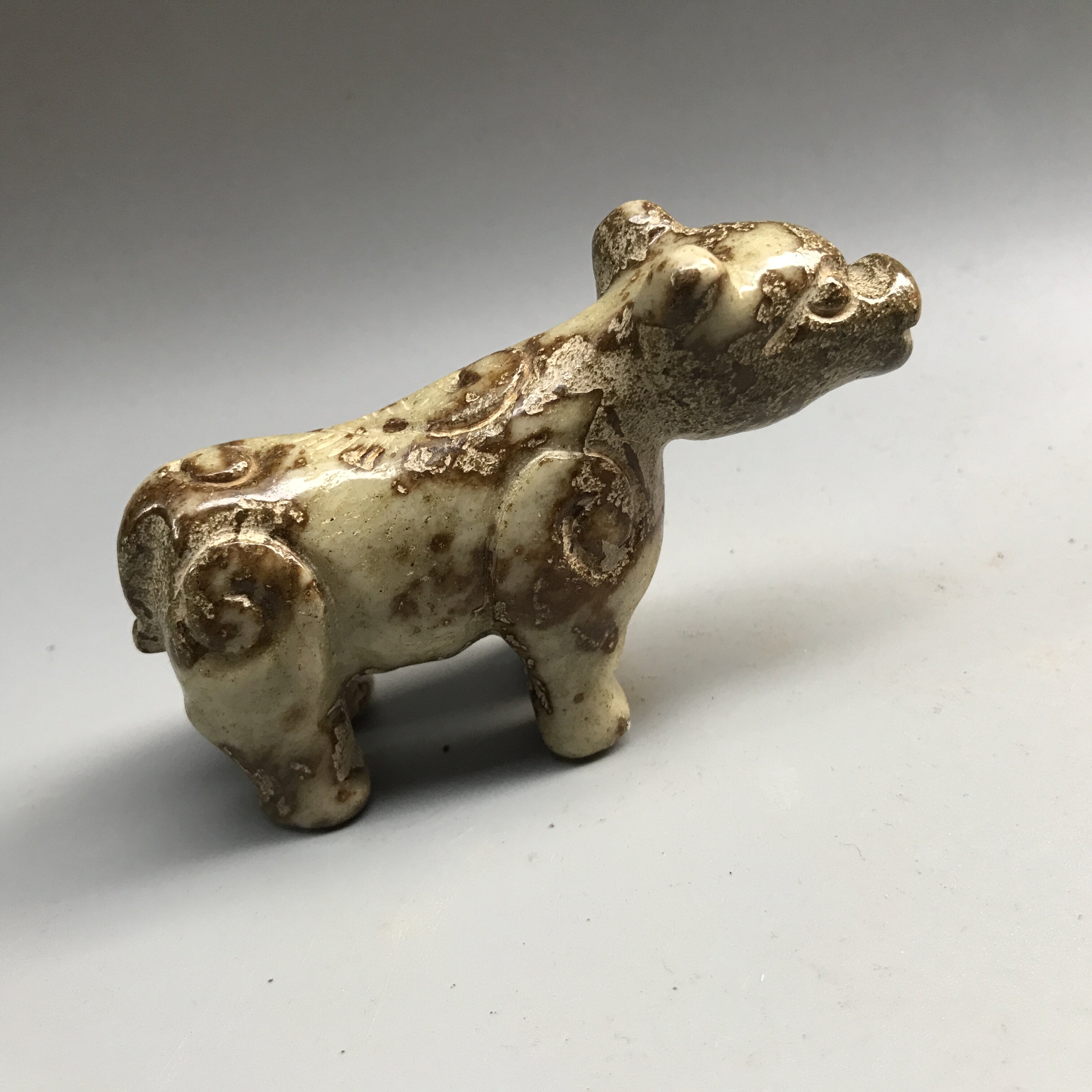 New products High-Antique Jade Warfare Antique Jade Antique Hangyu Wealth Hanging Piece of High-Antique Jade Old Items Collection