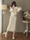 New Chinese-Style National Fashion Suit Skirt for Women, High-End Autumn and Winter Elegant Luxury Short Jacket with Buttoned Hem and Skirt Two-Piece Set